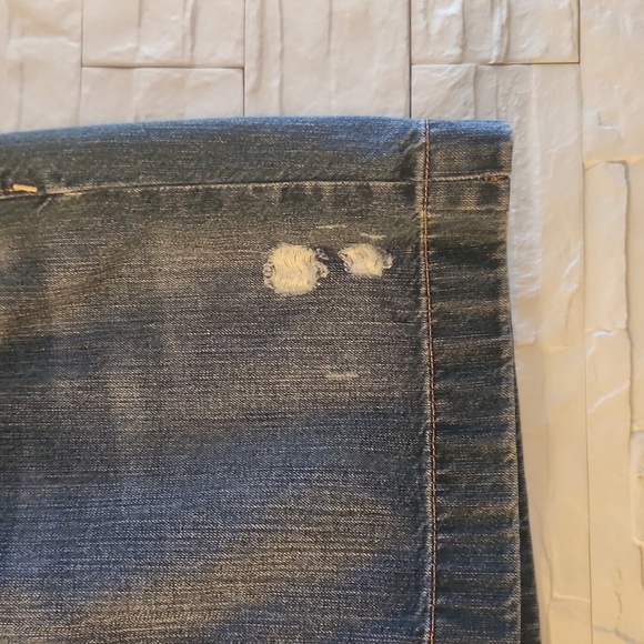 Old Navy Distressed Plus  Size Denim Mini Skirt - Picture 3 of 7